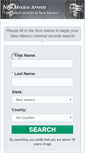 Mobile Screenshot of nmarrests.org